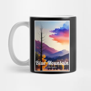 Blue Mountain ski - Ontario Mug